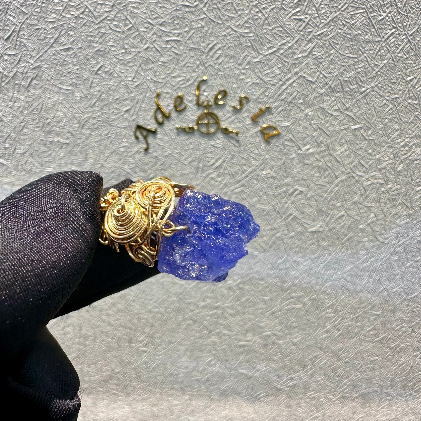 映 坦桑石繞線吊墜 31mm Tanzanite - TZ09172