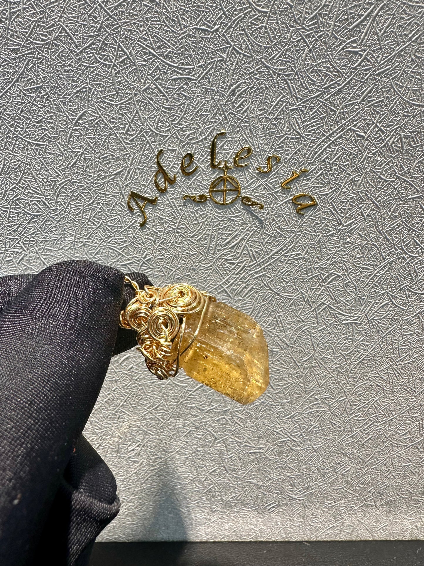 映 帝王托帕石繞線吊墜 36mm Imperial Topaz - IMP09160