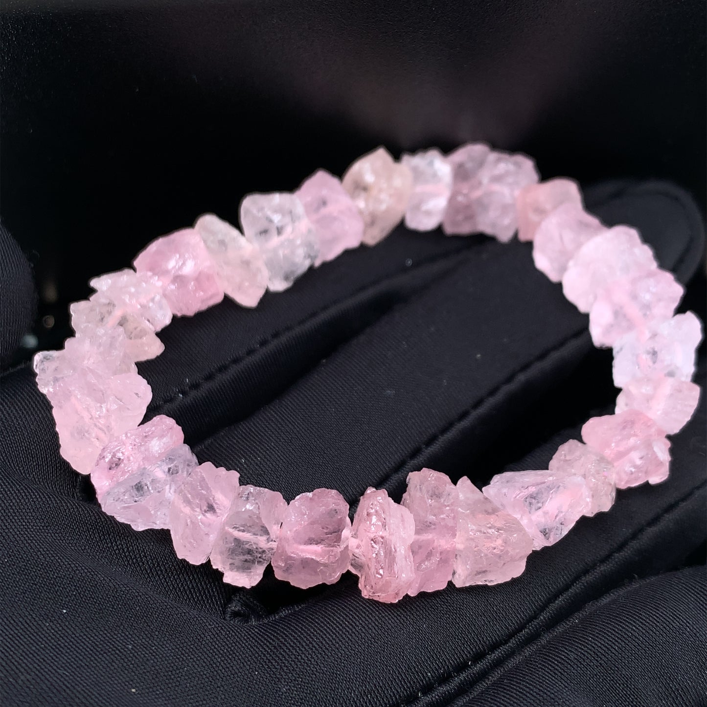 摩根石原石手串 Morganite - NBRMGN505152