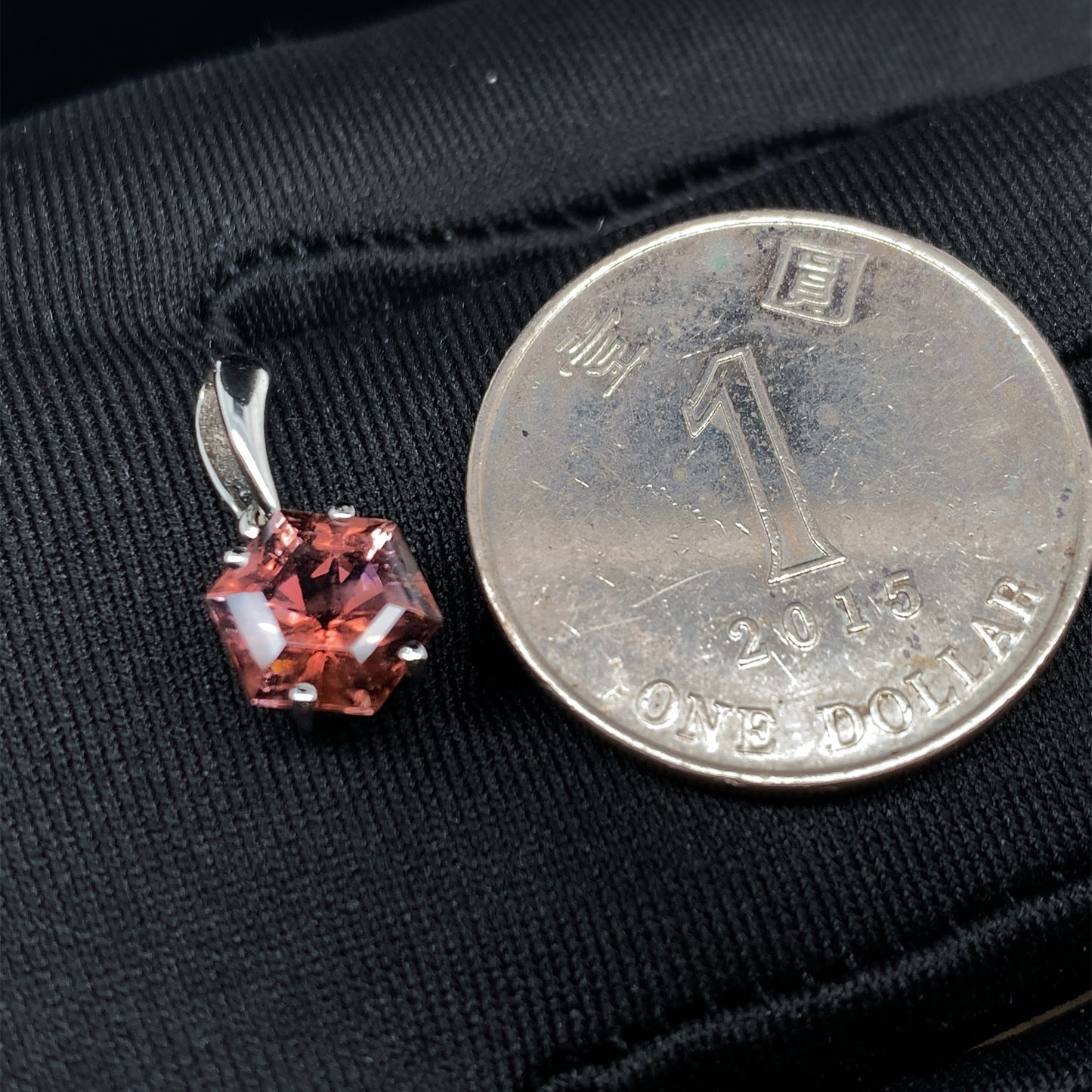 碧璽純銀吊墜 Tourmaline- NTMLPD504171