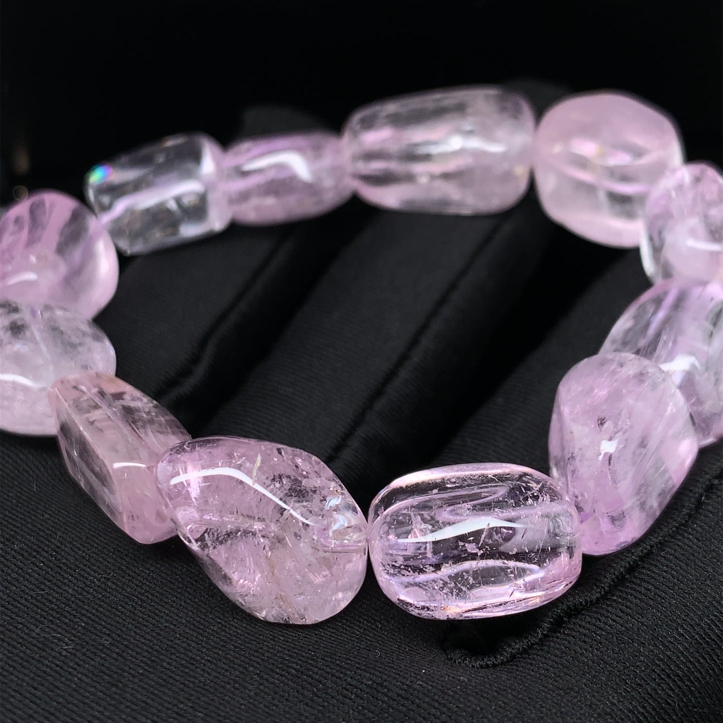 紫鋰輝不規則手串 Kunzite - NBRKUZ50213
