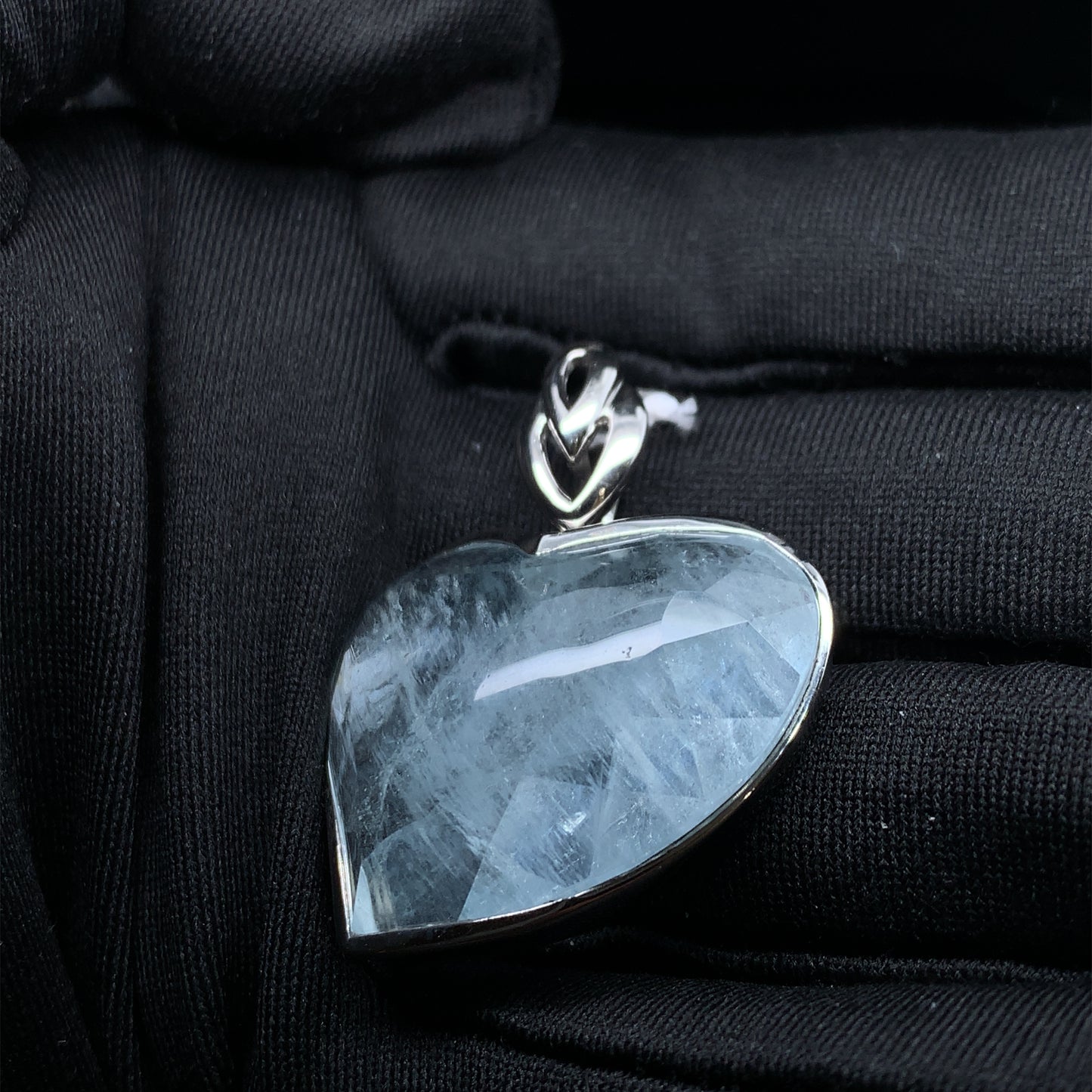 海藍寶 純銀吊墜 Aquamarine - NAQU05064