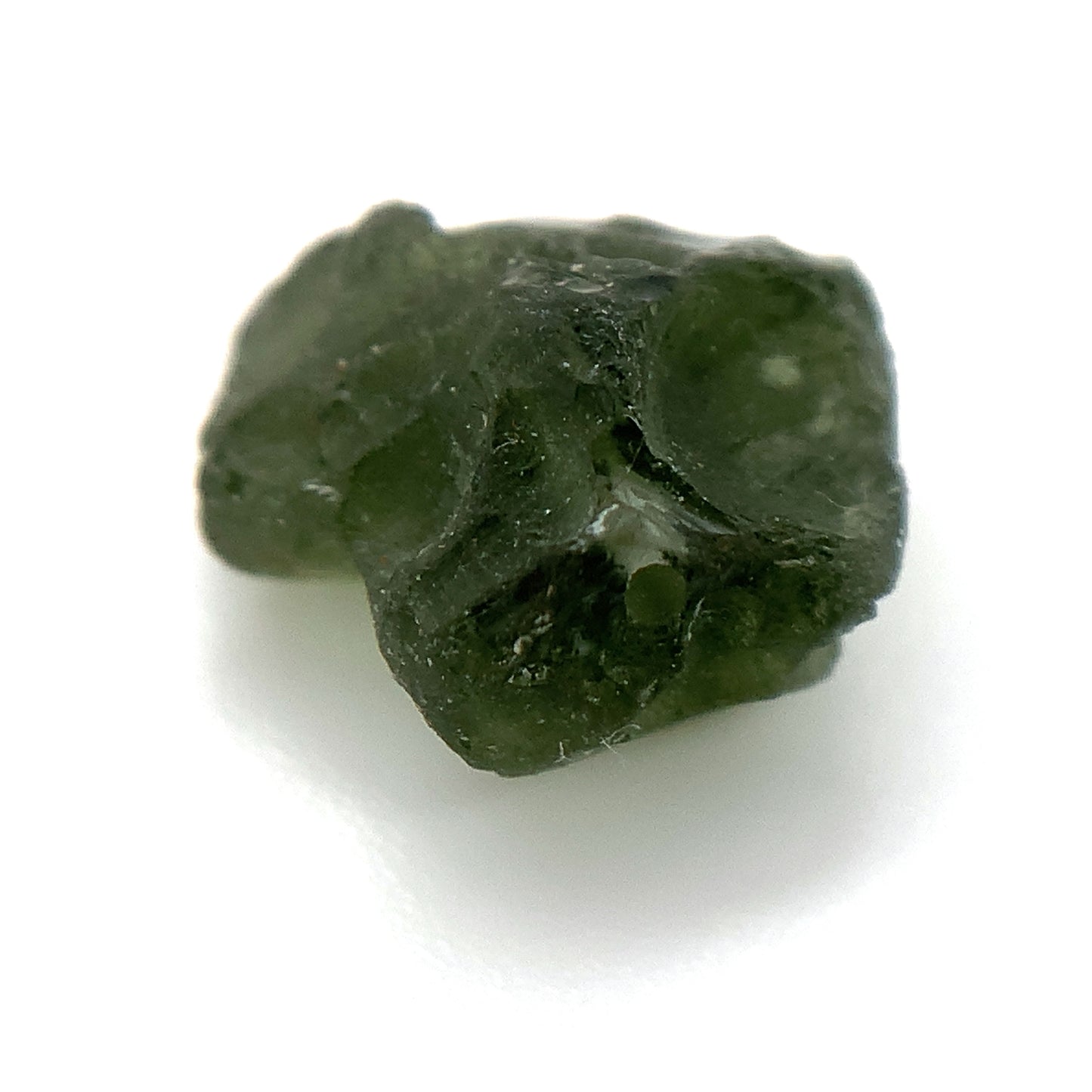 捷克 綠隕石原石 Moldavite 12.8x13mm - NMVDBD409251