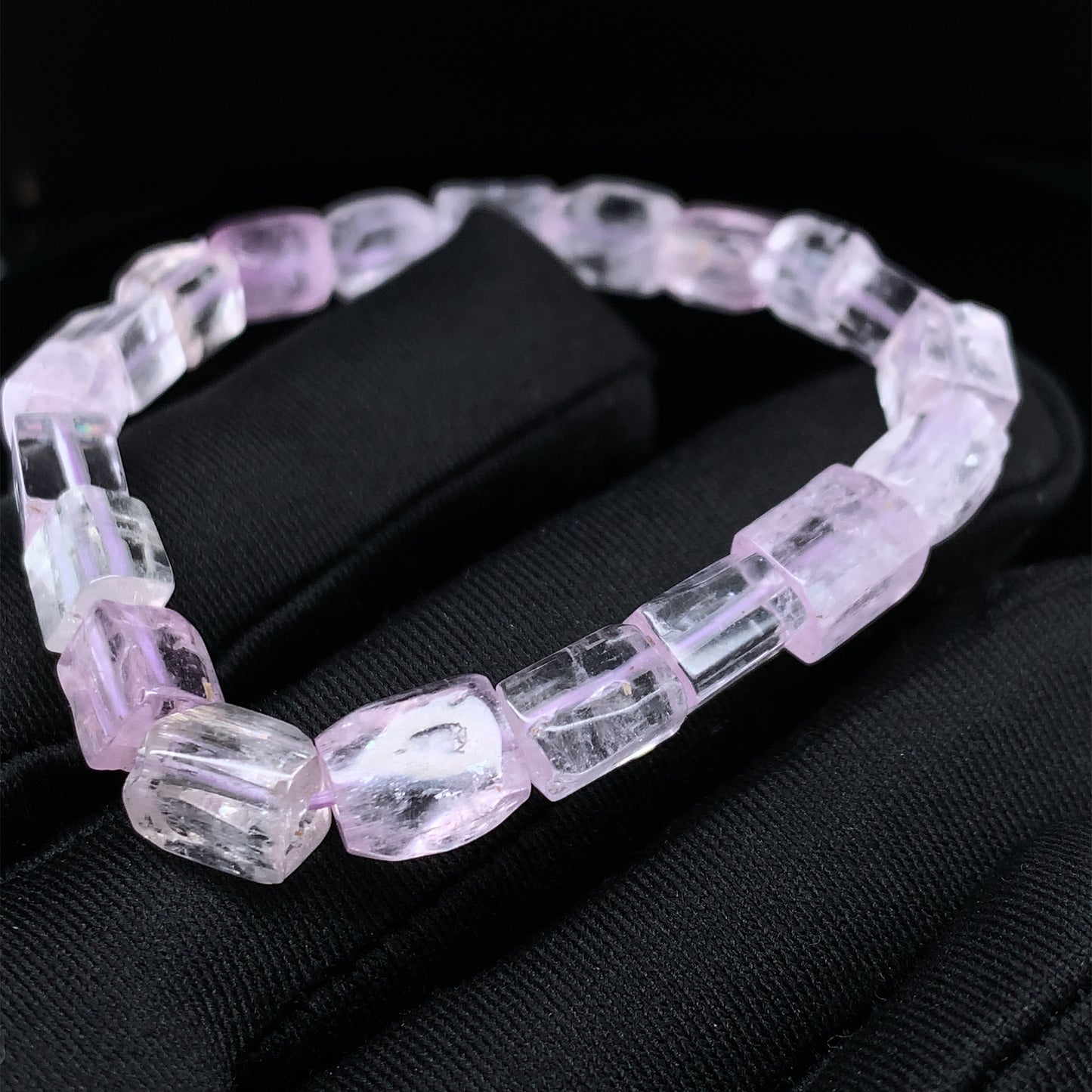 紫鋰輝鑿石型手串 Kunzite - NBRKUZ50165