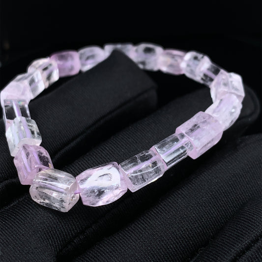 紫鋰輝鑿石型手串 Kunzite - NBRKUZ50165
