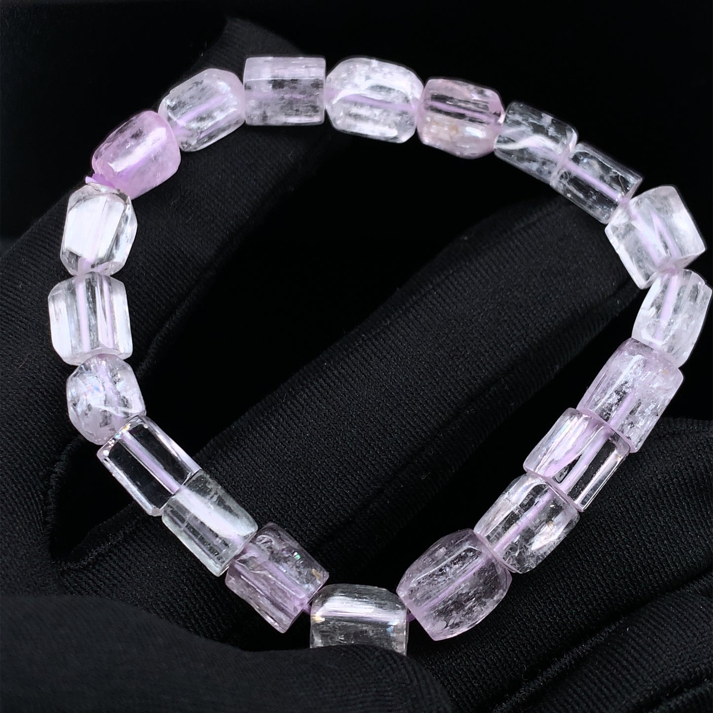 紫鋰輝鑿石型手串 Kunzite - NBRKUZ50165