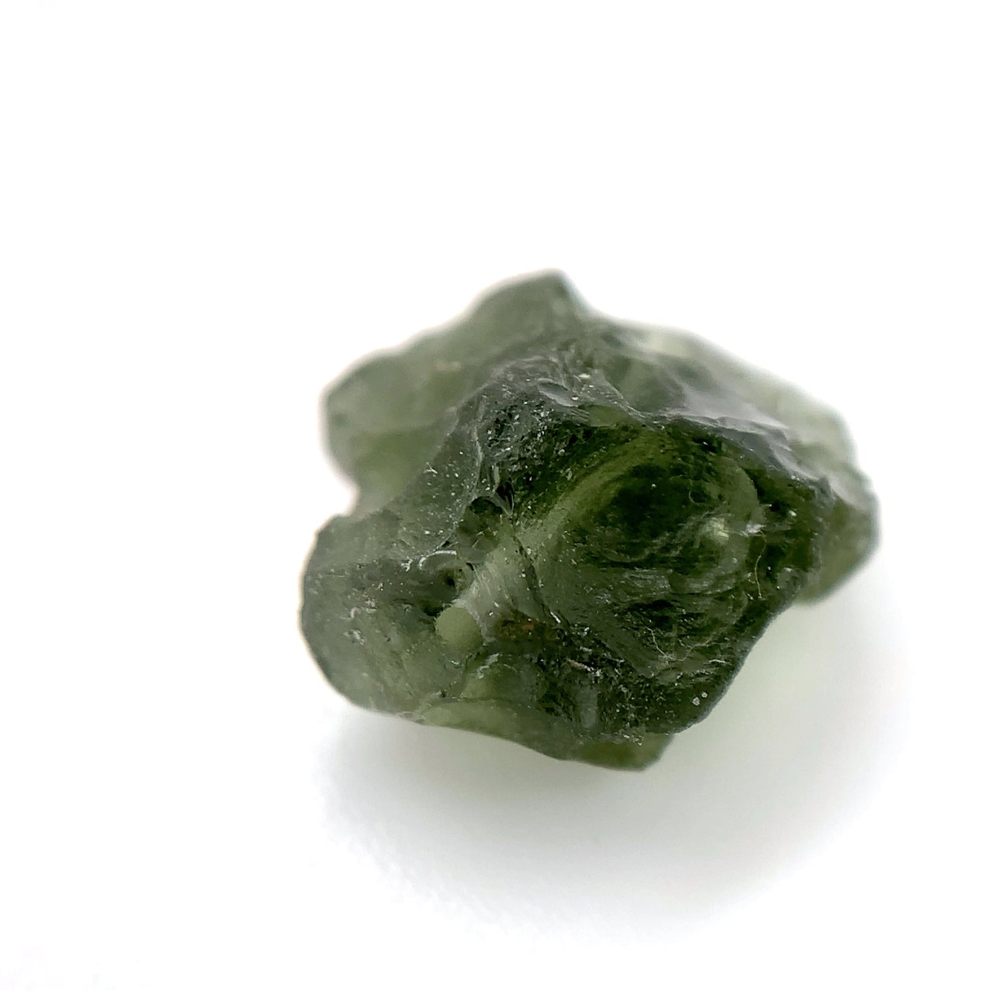 捷克 綠隕石原石 Moldavite 12.8x13mm - NMVDBD409251