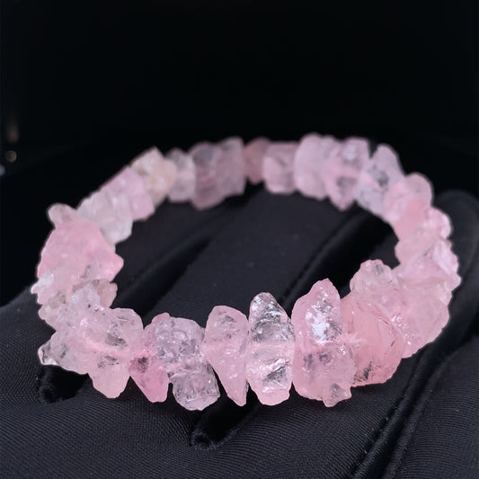 摩根石原石手串 Morganite - NBRMGN505152