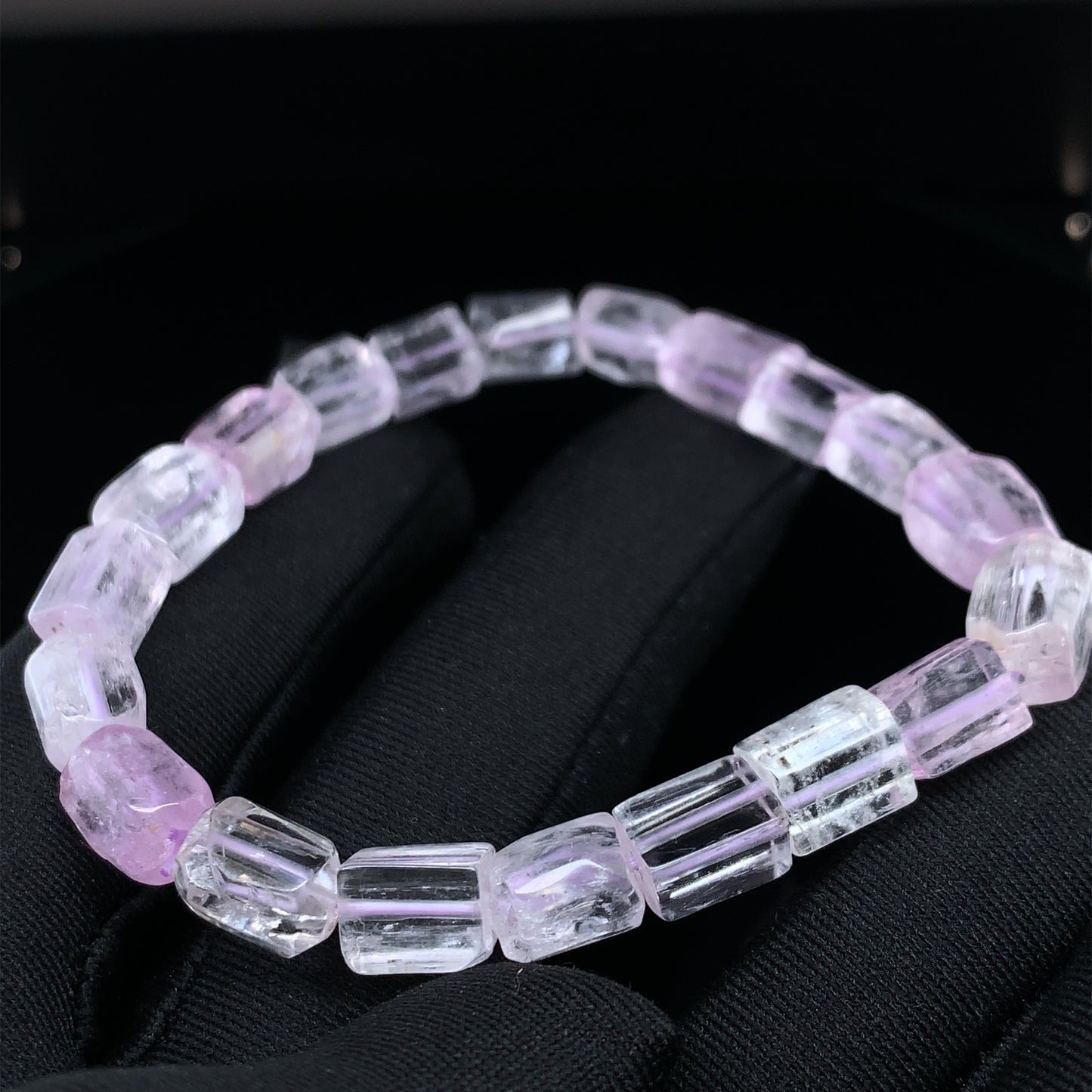 紫鋰輝鑿石型手串 Kunzite - NBRKUZ50165