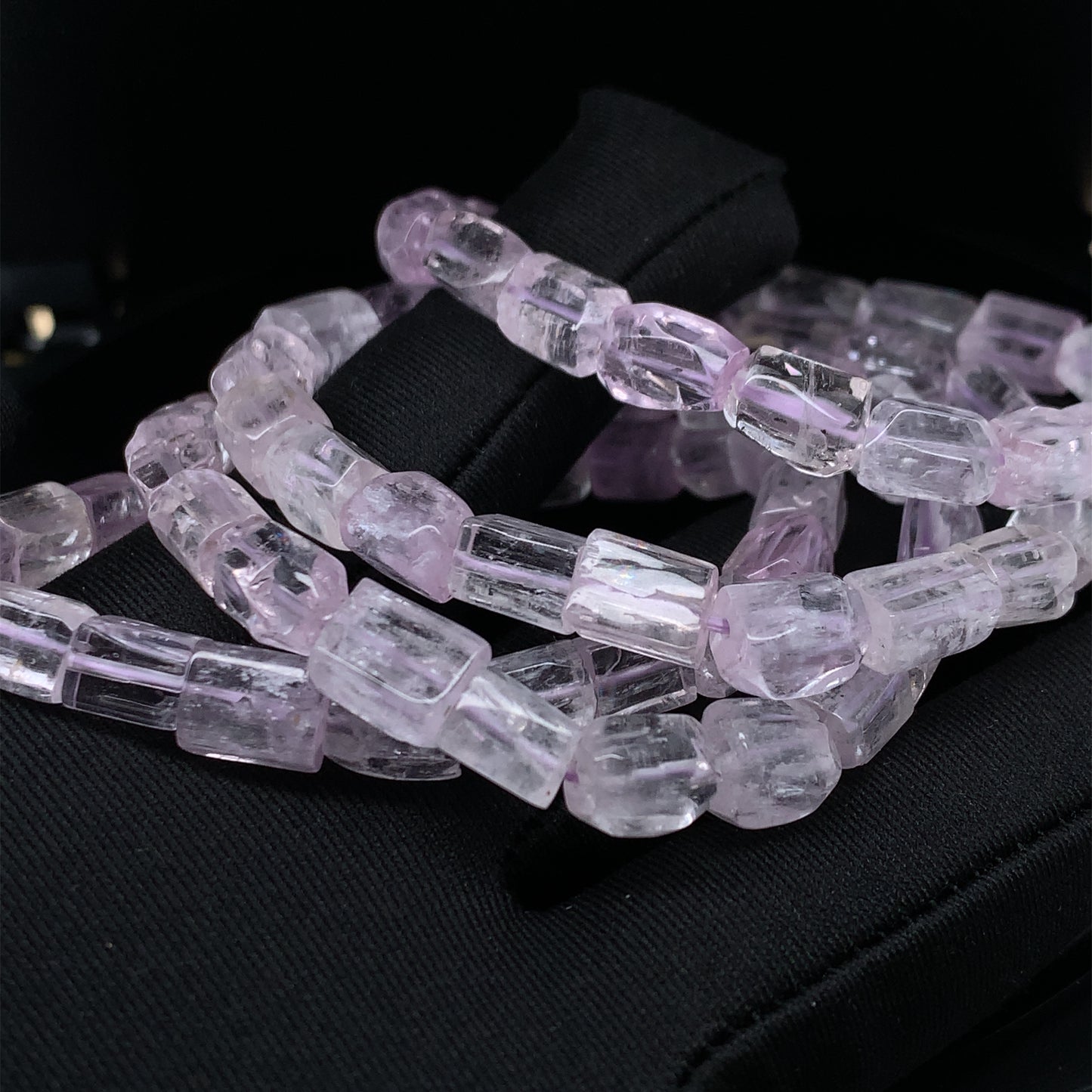 紫鋰輝鑿石型手串 Kunzite - NBRKUZ50165