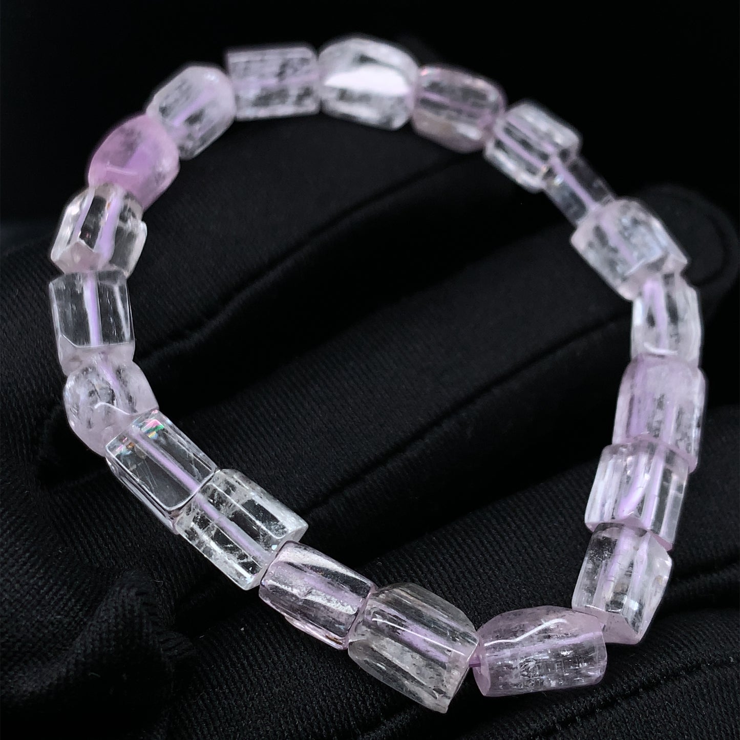 紫鋰輝鑿石型手串 Kunzite - NBRKUZ50165