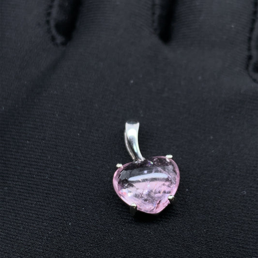 粉紅碧璽 純銀吊墜  Tourmaline - NTML06052