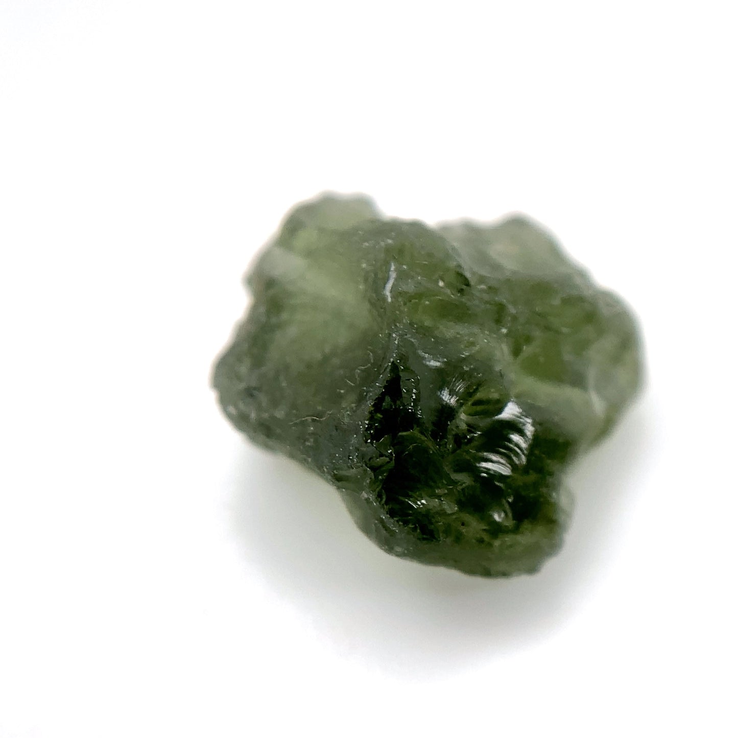 捷克 綠隕石原石 Moldavite 12.8x13mm - NMVDBD409251